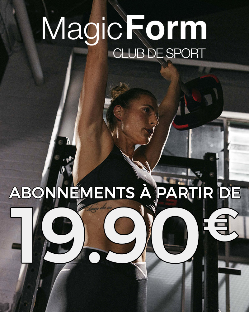 Abonnements à partir de 19,90€ Salle de Sport Bordeaux