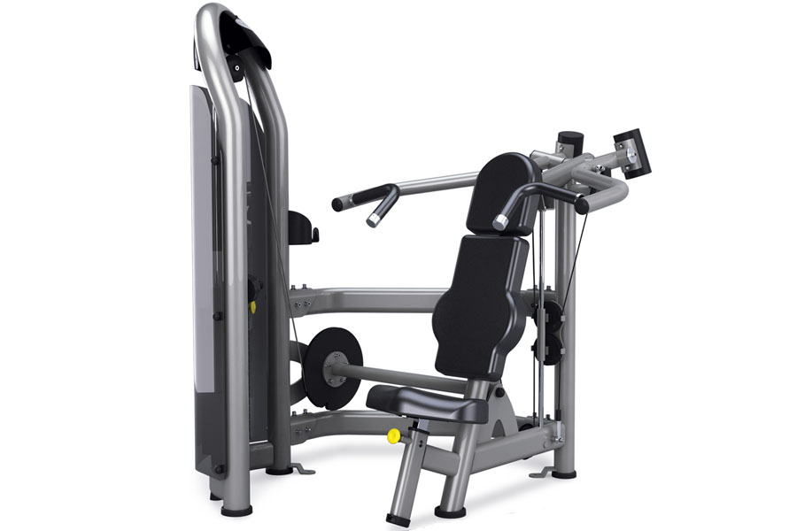 Presse à épaules Convergente Converging Shoulder Press Magic Form Bordeaux