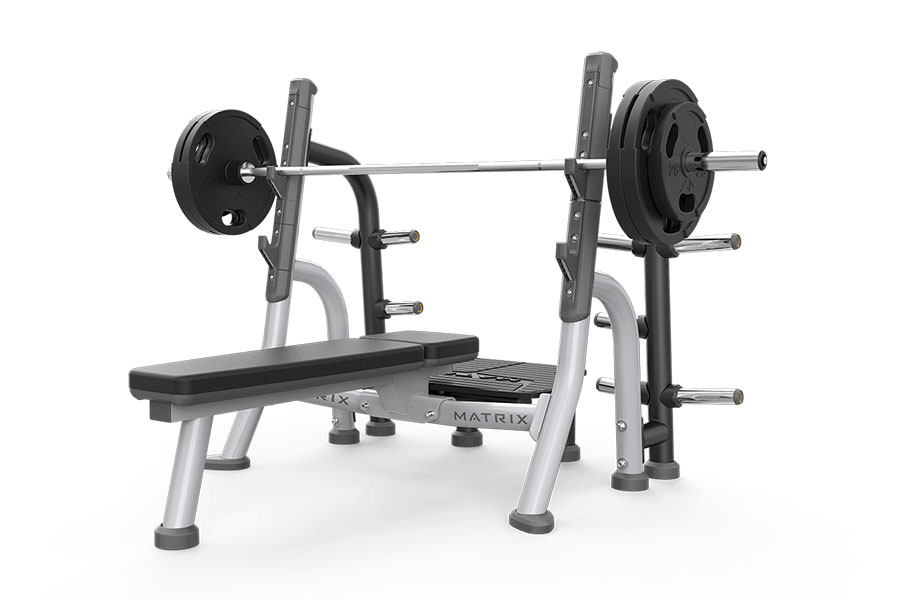 Banc plat Olympique Olympic Flat Bench Salle de Sport Bordeaux