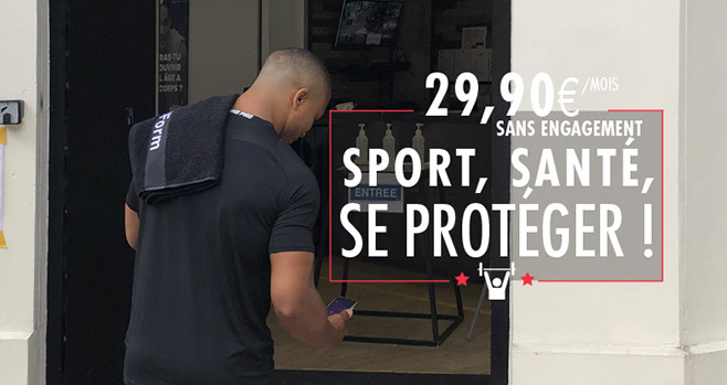 Sport, santé, se protéger - abonnement sans engagement à Magic Form Bordeaux Abonnement sans engagement - Salle de Sport Bordeaux